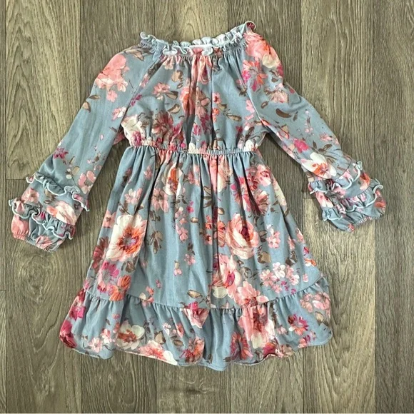 princess polly baby blue dress Bonnie Jean Chiffon Trapeze Dress, Denim Vest, & Necklace Set- Little/Big  Girls | Bonnie Jean | Maysharp Babies & Kids